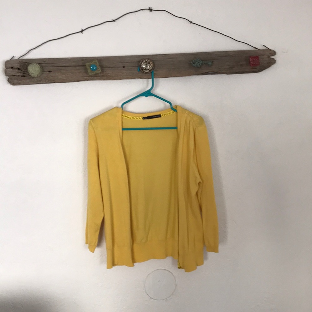 Yellow Cardigan
